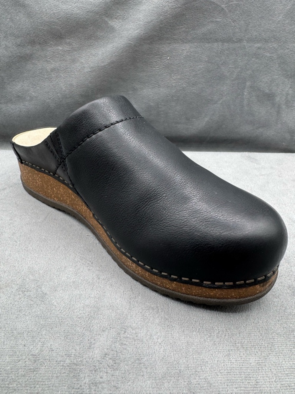 Dansko Mariella Mules Women’s Size 7.5 Black Leather Slip-On - Picture 8 of 14